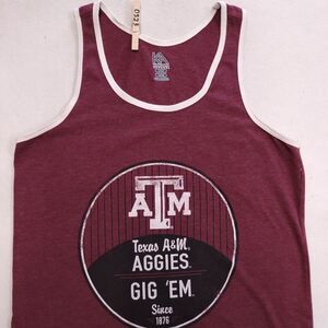 Knights Apparel Texas A&M Aggies Tank Casual Top Shirt Womens Size S Maroon